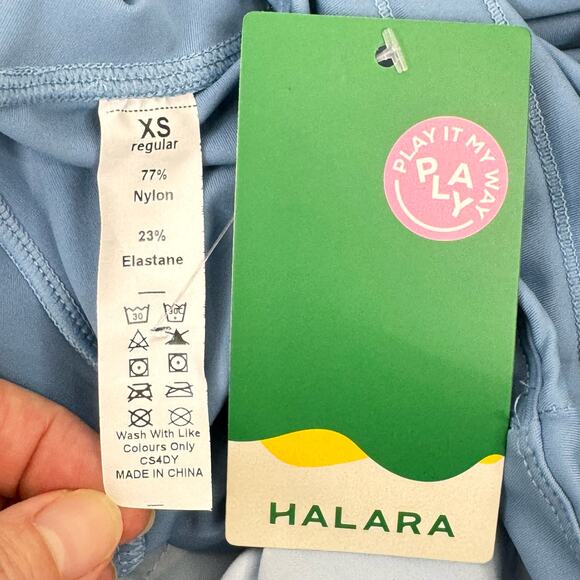 NEW Halara Softlyzero™ Airy High Waist Joggers Pockets Drawstring Waist Blue XS - Picture 10 of 11